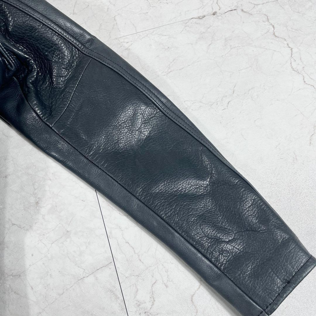 バンソン 日本別注モデル シングルライダース カモ 迷彩 希少カラー Wジップ