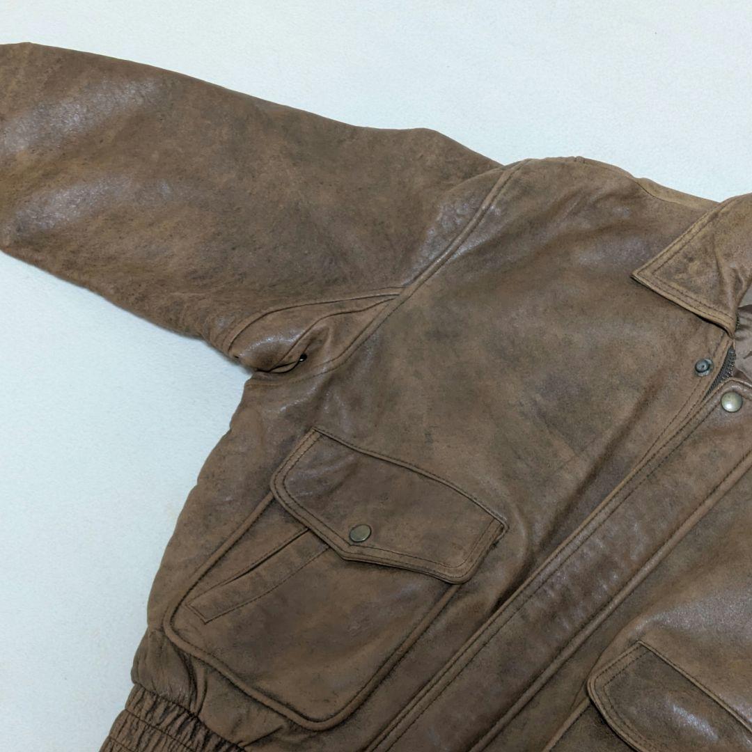【最終価格】UNIQLO オールドユニクロ　本革　レザージャケット　羊革