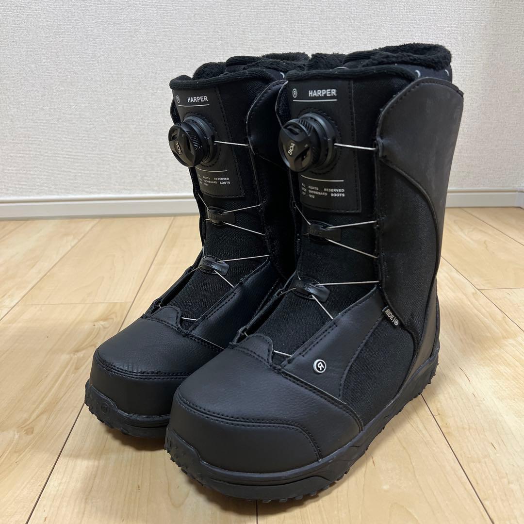 【超美品_即日発送】RIDE スノボブーツ　HARPER BOA　25.5cm