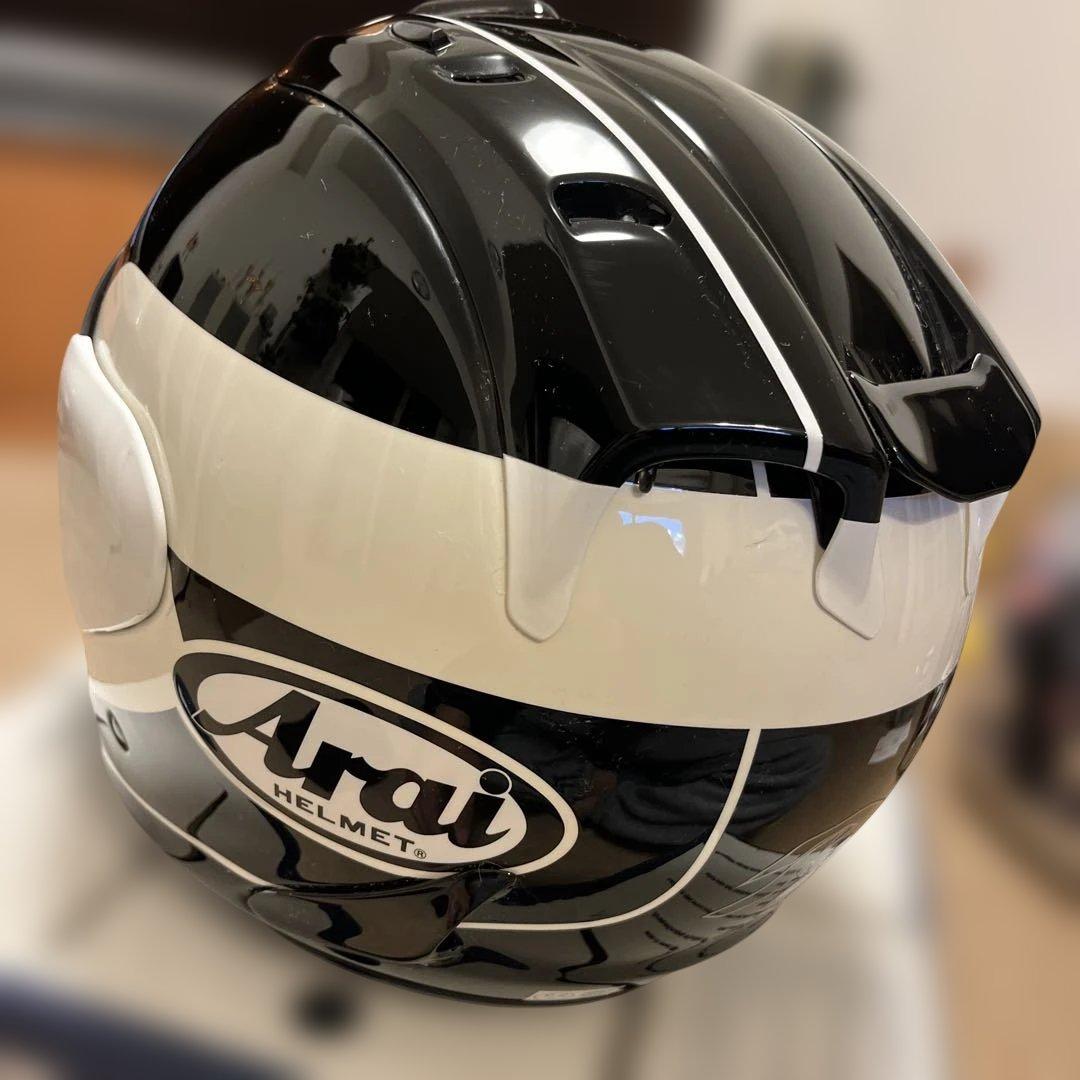 Arai アライSZ-Ram4平忠彦レプリカジェットヘルメットM 黒黒