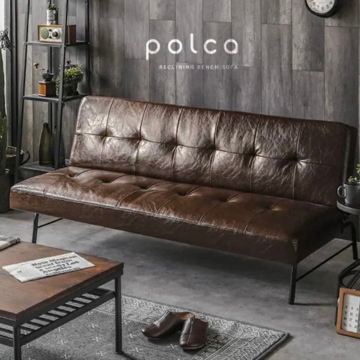 【大人気】ヴィンテージ風 2WAYソファベッド