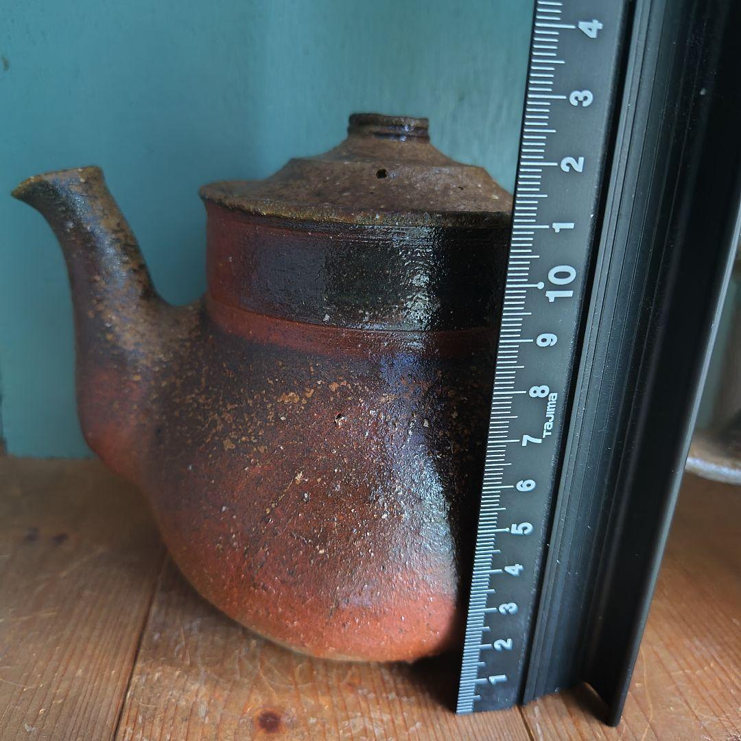 備前焼　ティーポット　珈琲　岡山伝統工芸品　茶器　コーヒー紅茶