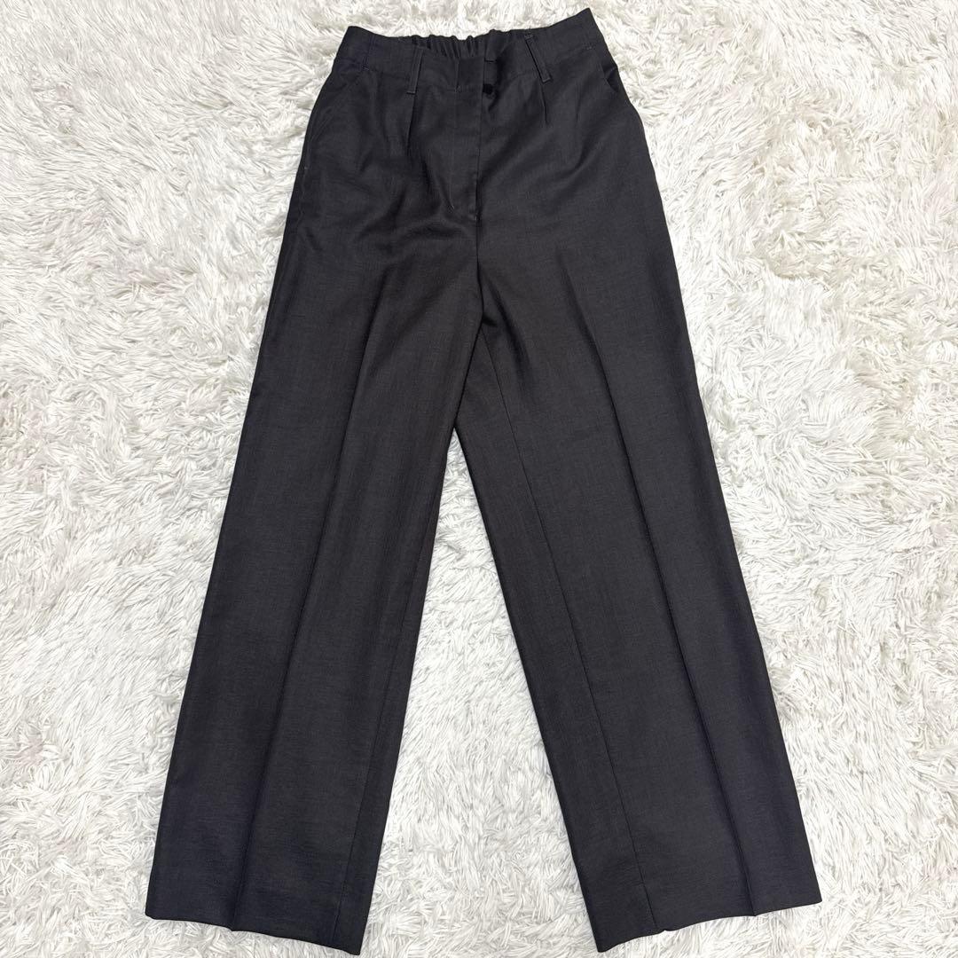 美品　オリヒカ　セットアップ　スーツ　ビジネス　グレー　ダブルブレスト　S