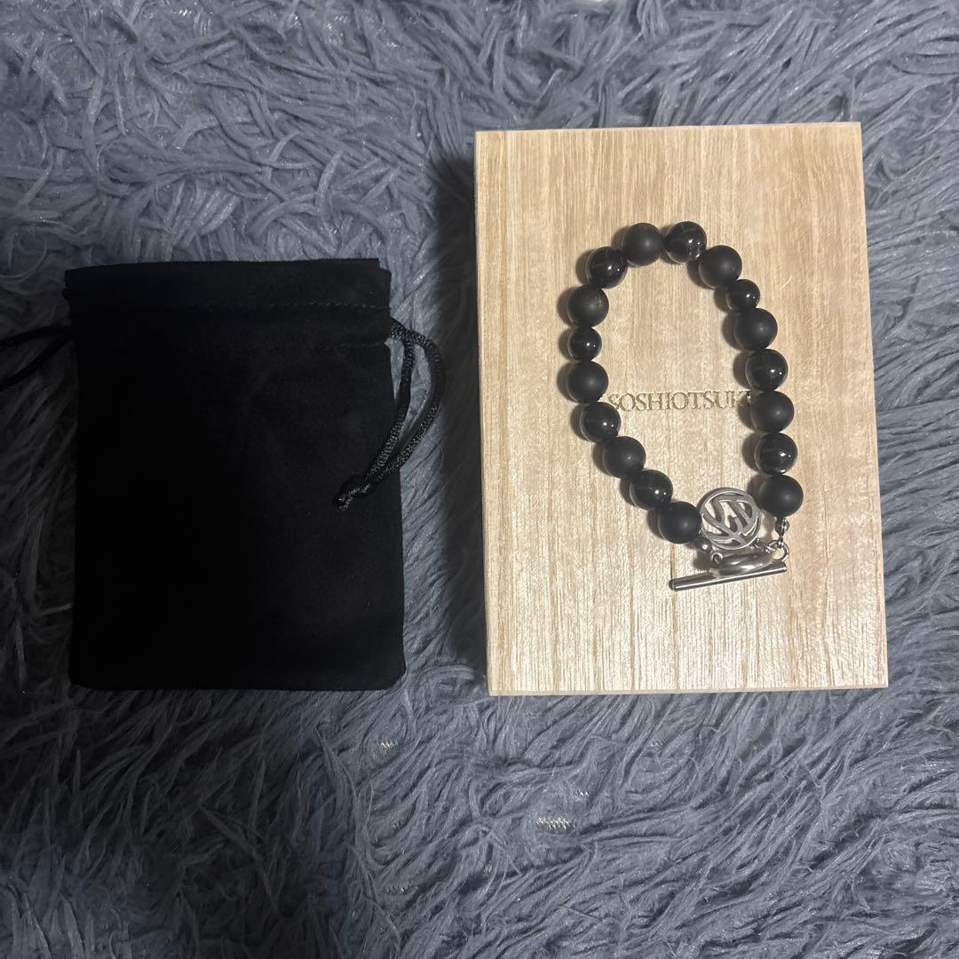 アクセサリー SOSHIOTSUKI SINGLE JUZU BRACELET