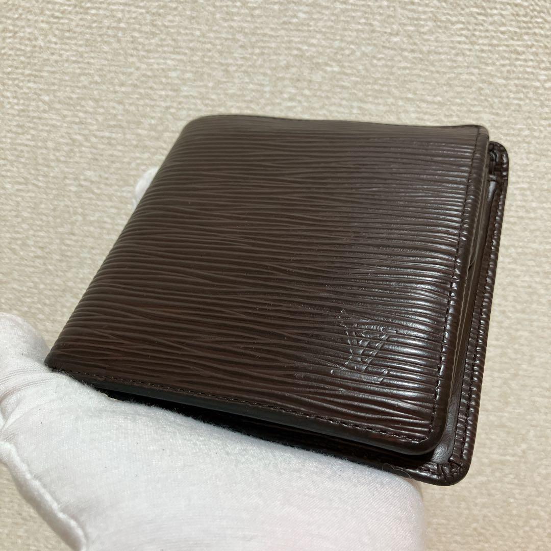 ✨美品 ・鑑定済✨ルイヴィトン ポルトフォイユ マルコ エピ 二つ折り財布