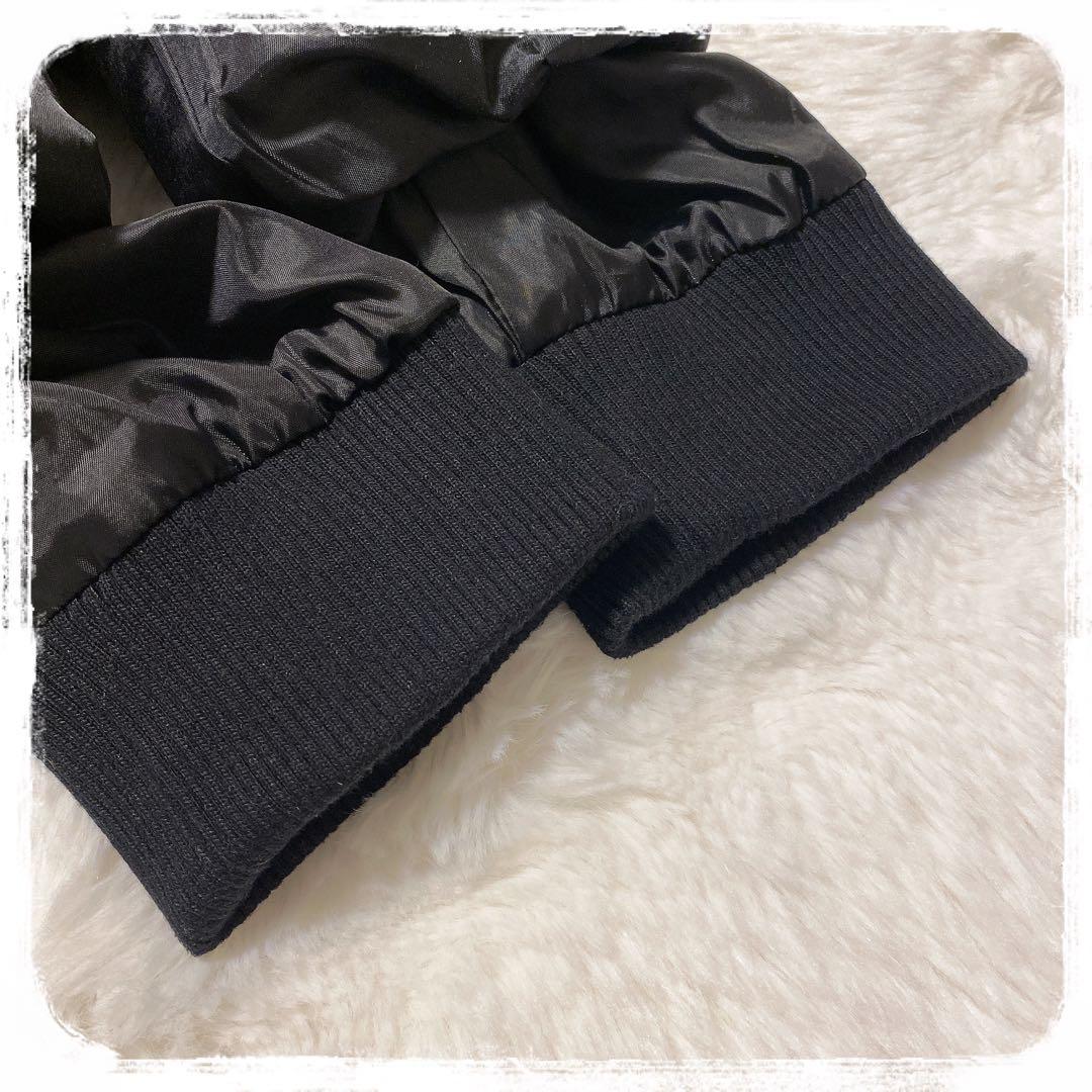 美品 ルースイソンブラ ロングベンチコート ブラック M LUZeSOMBRA