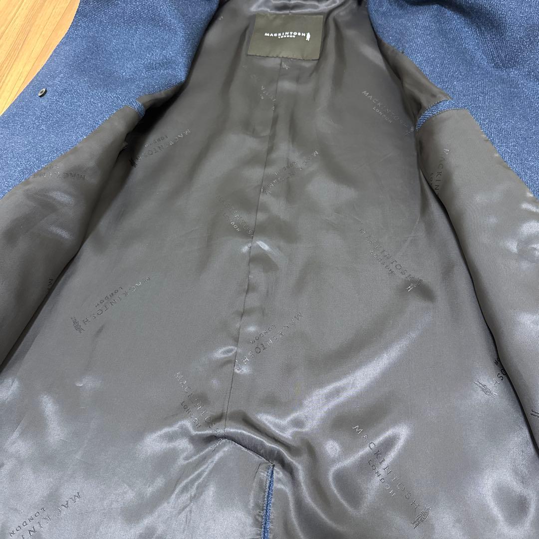 DUNFORD ロロピアーナ ウールツイルステンカラーコート