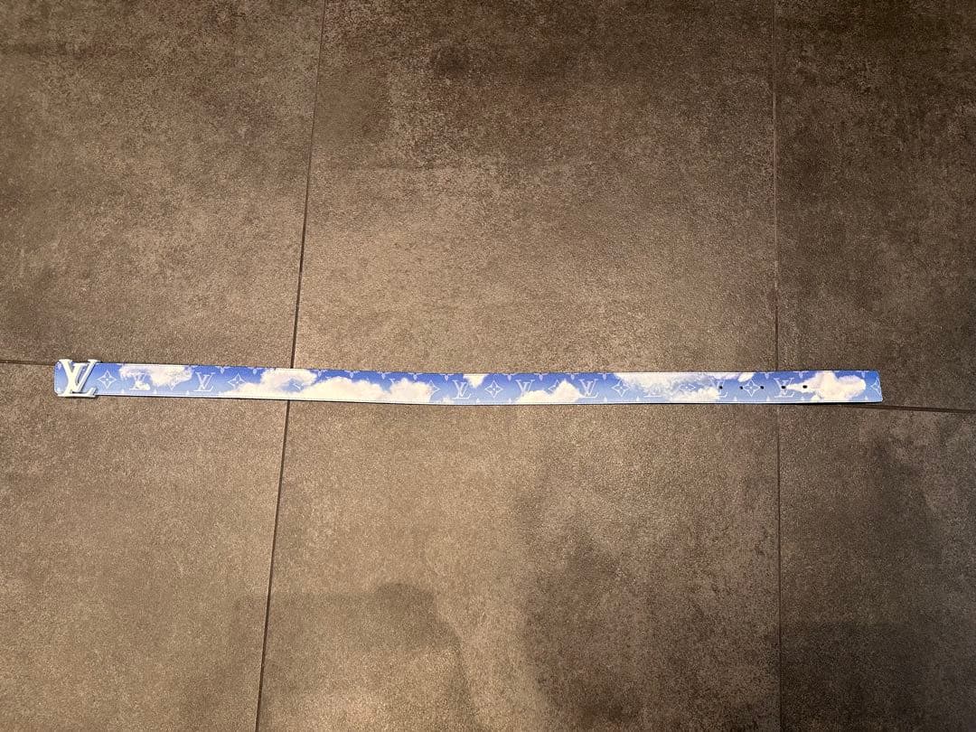 LOUIS VUITTON 青雲模様 ベルト 85/34