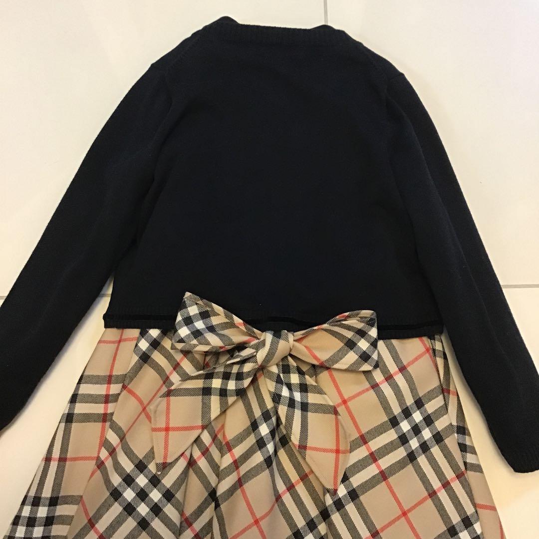 お値下げ 美品 バーバリー ワンピース ノバチェック ボレロ セット 130