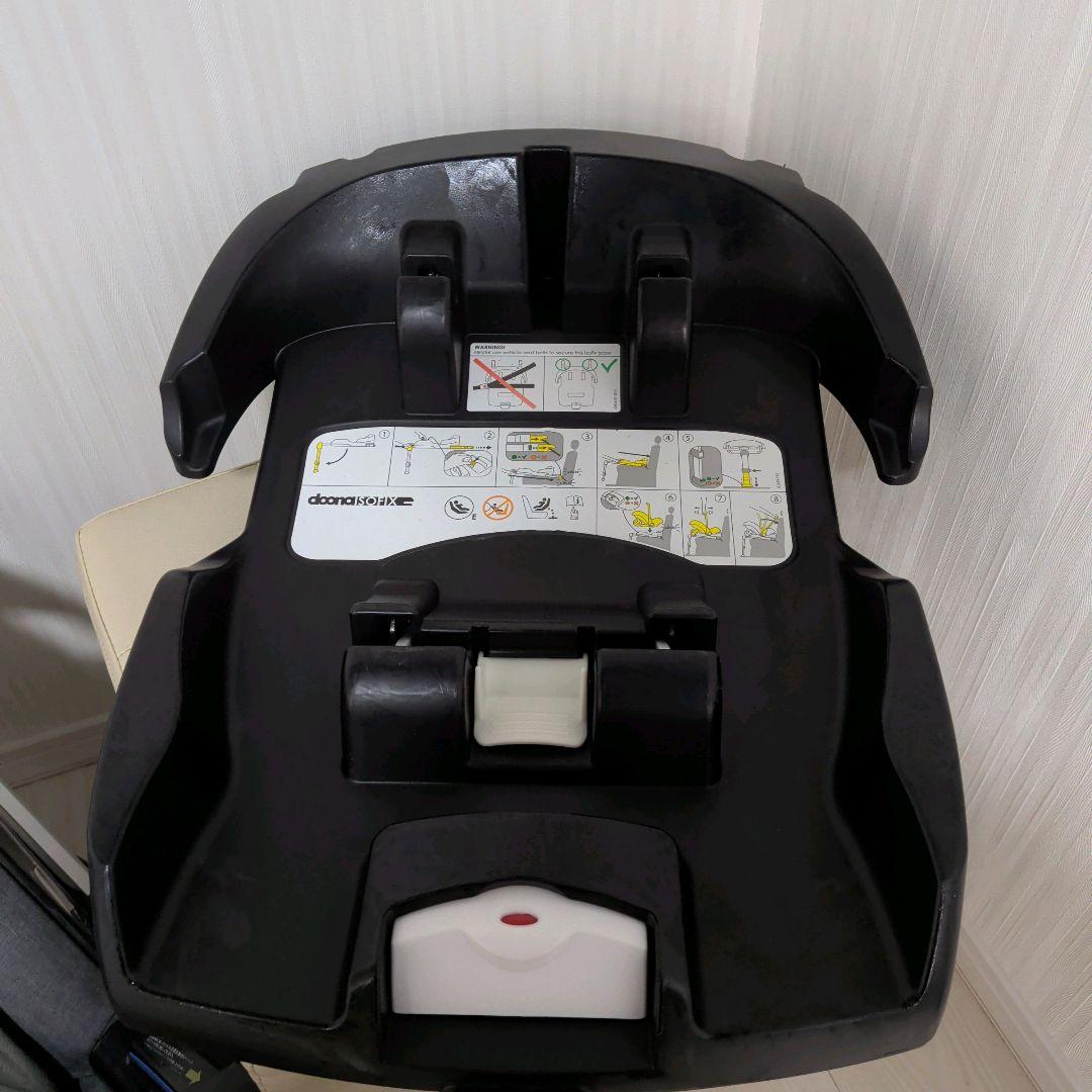 【美品】doona ベビーカー チャイルドシート グレー ISOFIXベース付き