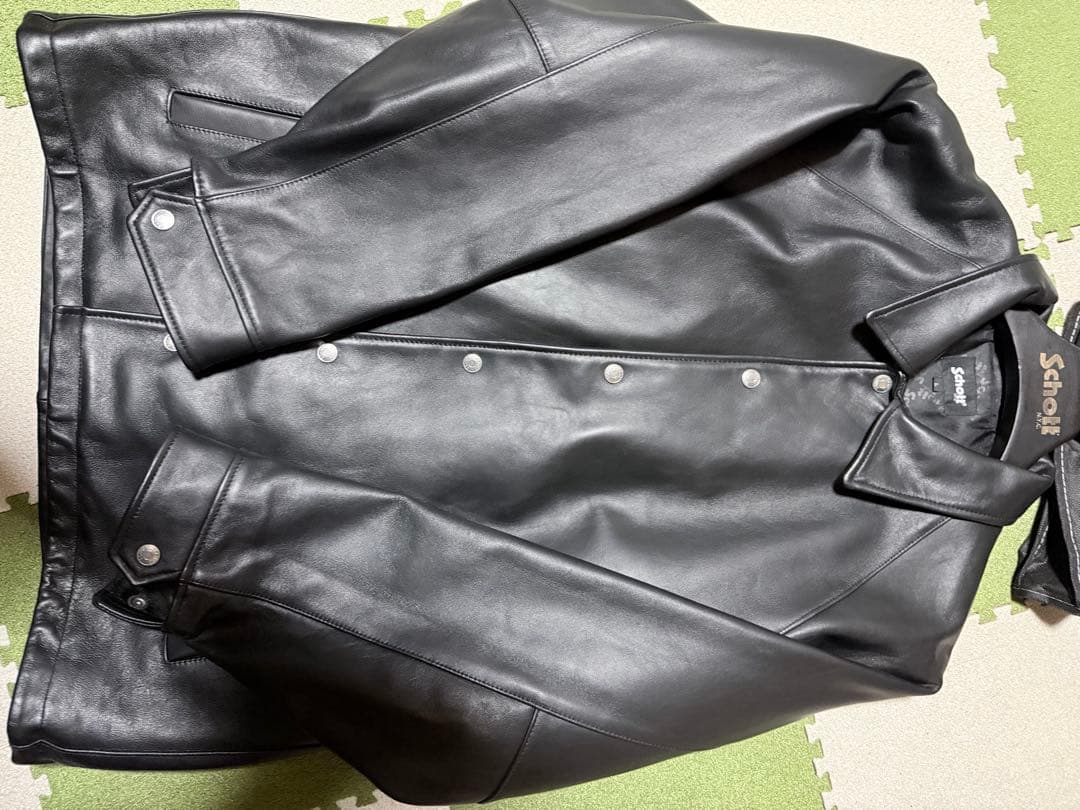 Schott シープレザーコーチジャケット Lサイズ