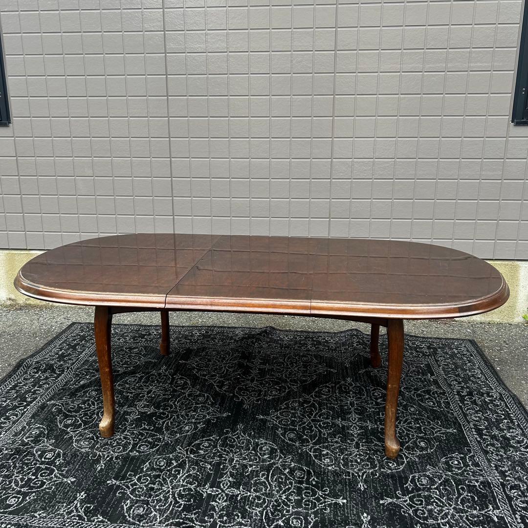 maruni マルニ伸縮式　ダイニングテーブル　地中海シリーズ　ダークブラウン