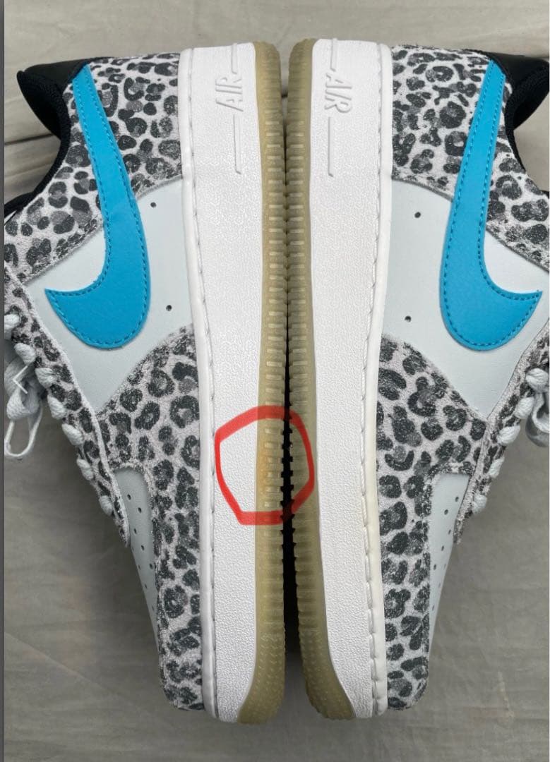 靴 Nike Air Force 1 Low \"Pure Platinum 25.5