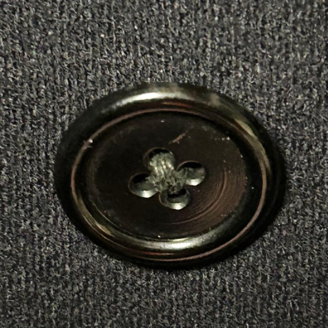 美品 英国製 アクアスキュータム ステンカラー ロングコート 黒 ヴィンテージ