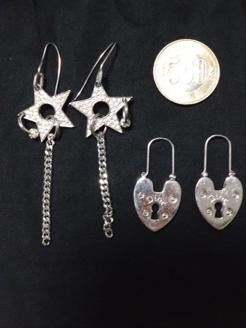 レア品　Diorディオール ピアスセット　星　ハート