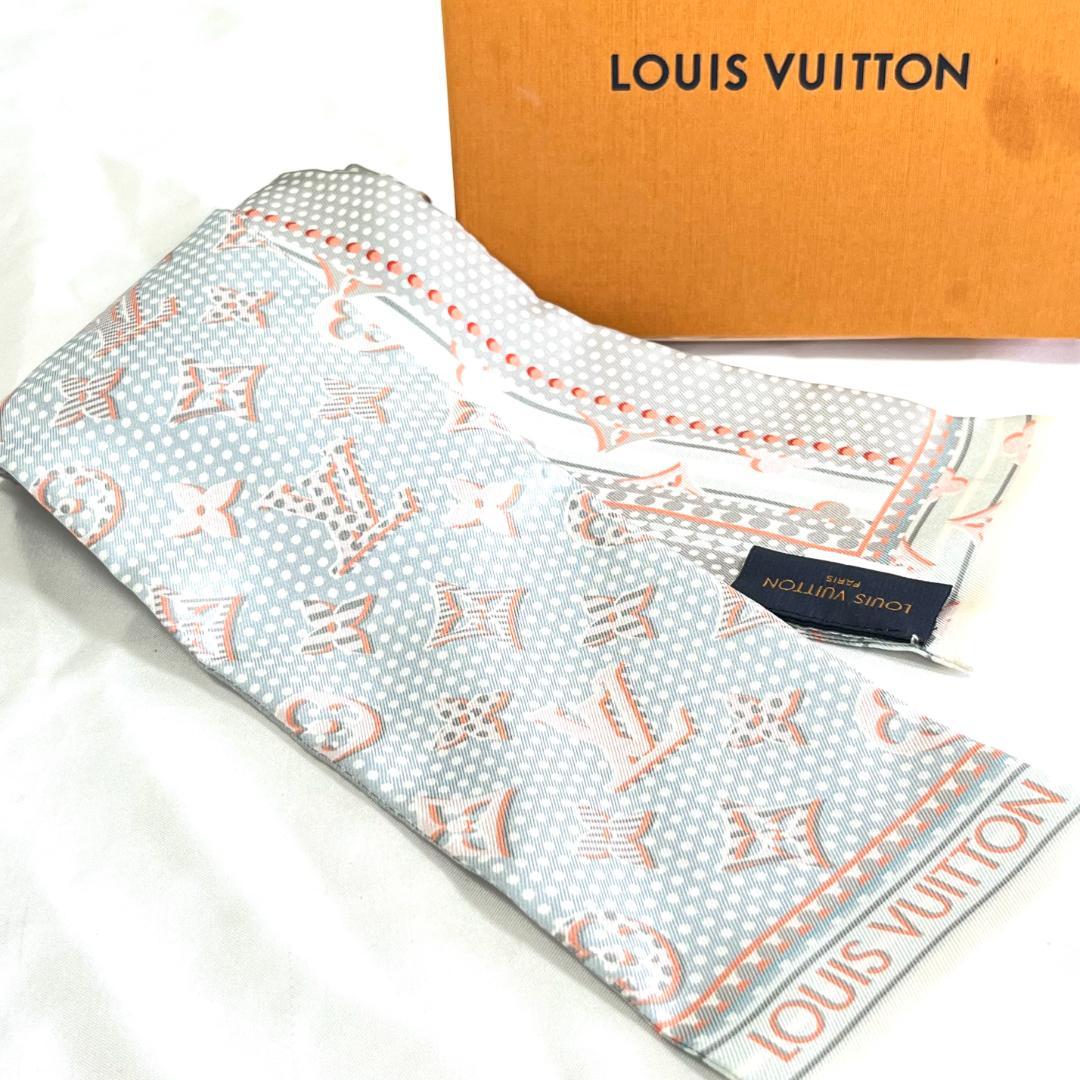 《美品》LOUIS VUITTON　ルイヴィトン　モノグラム　スカーフ