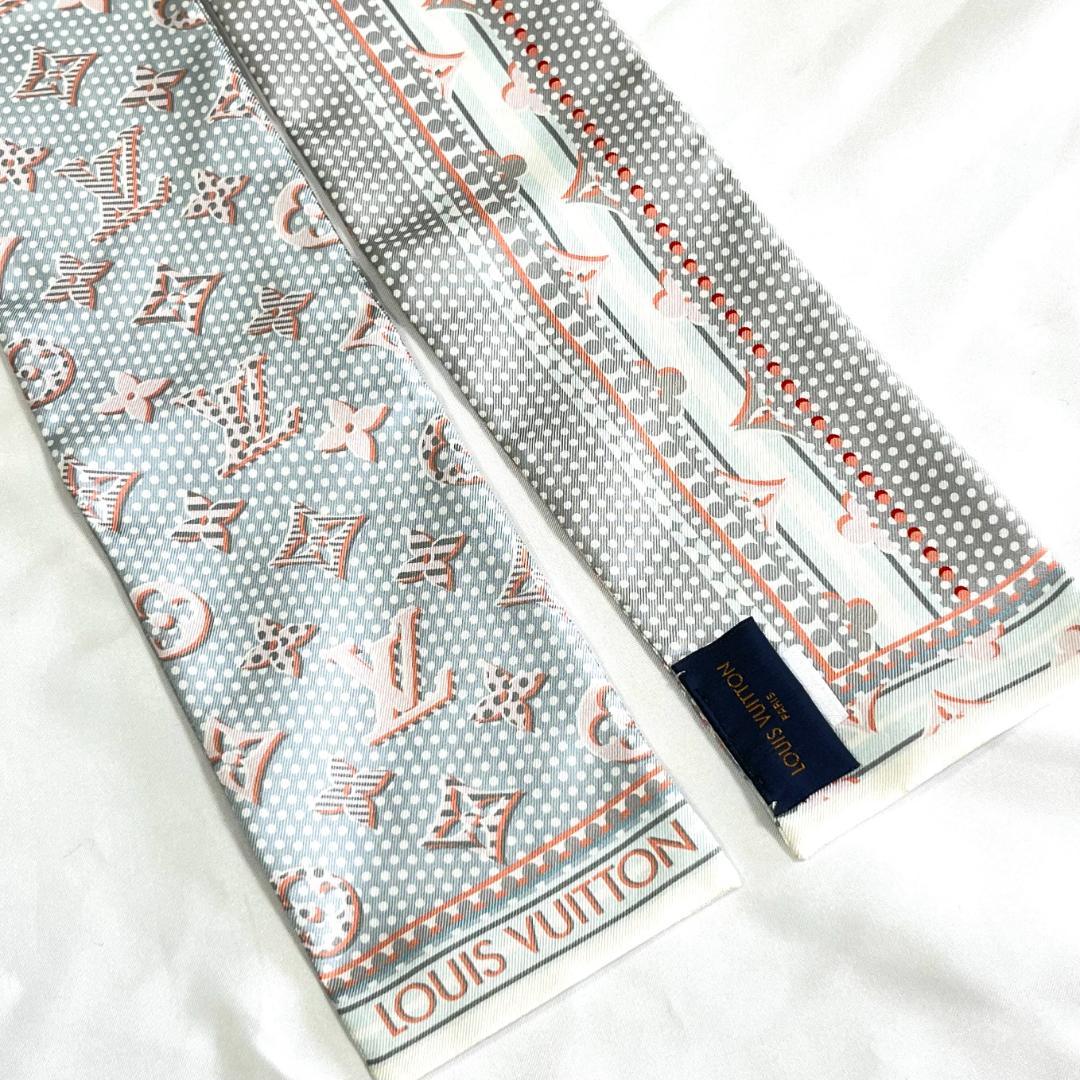 《美品》LOUIS VUITTON　ルイヴィトン　モノグラム　スカーフ