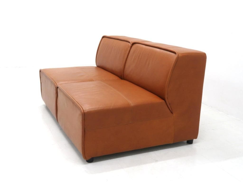 展示品　ボーコンセプト　総本革　レザー　グロッソ　2人掛けソファ　ラブソファ