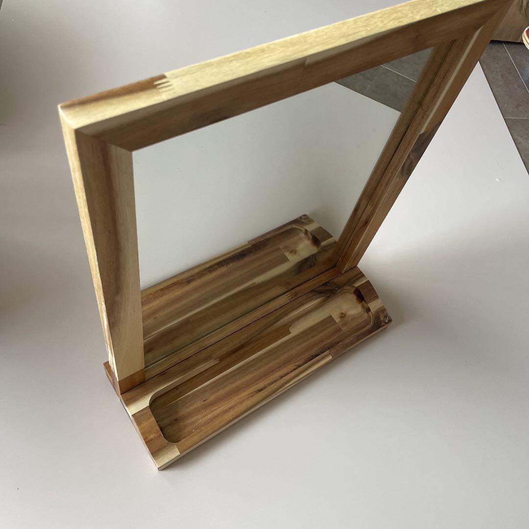 卓上スタンドミラー