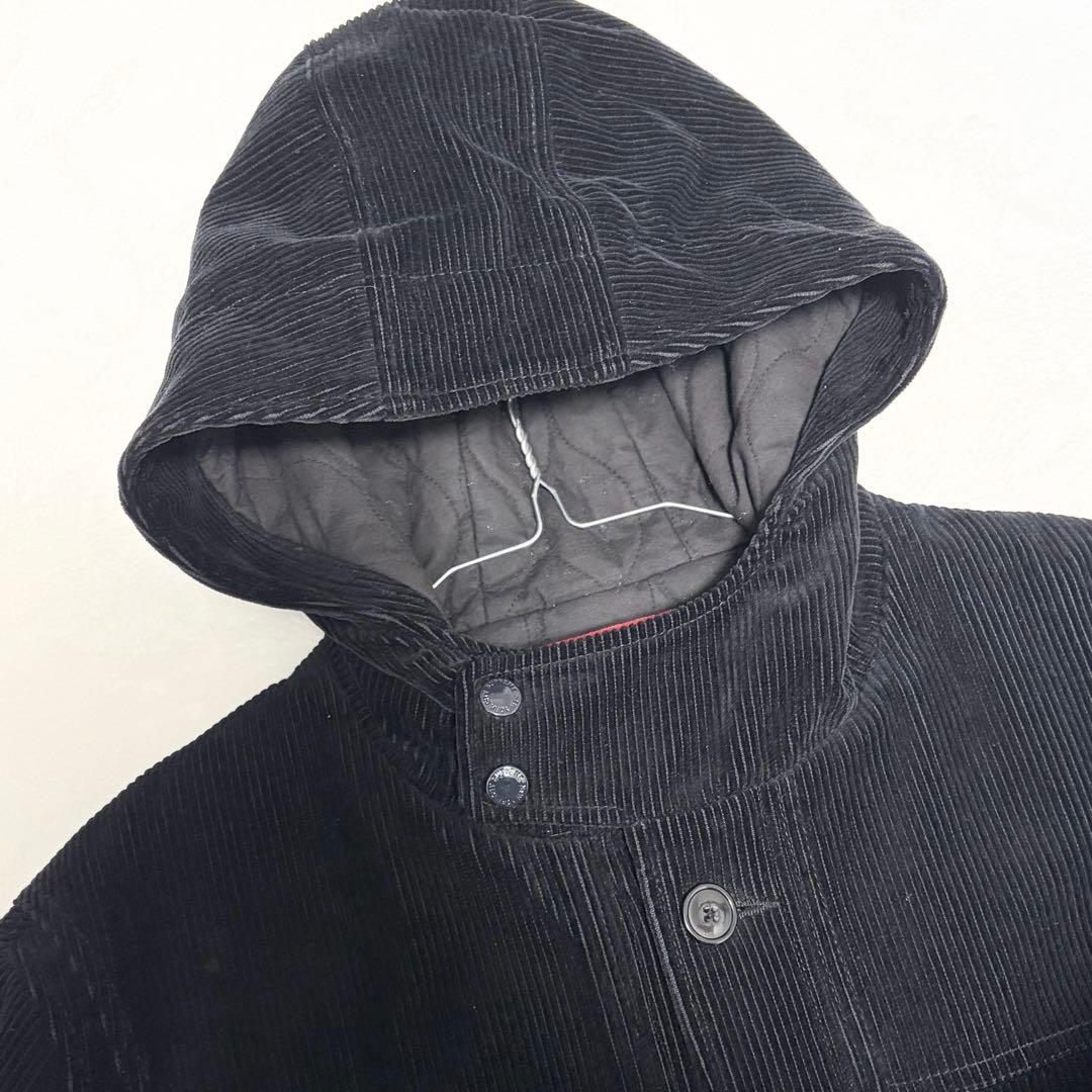 美品★Supreme シュプリーム コーデュロイ ダッフルコート フード XL