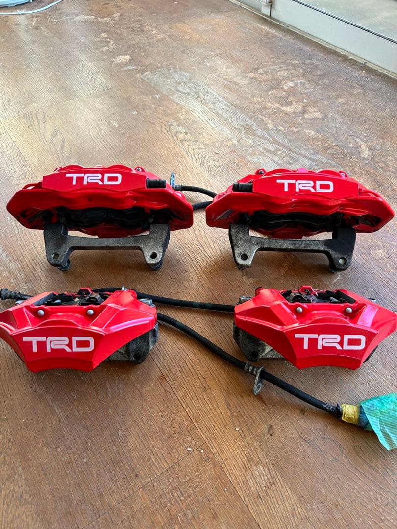 美品　ZN6　86　TRD　4・2pot　キャリパー　前後セット
