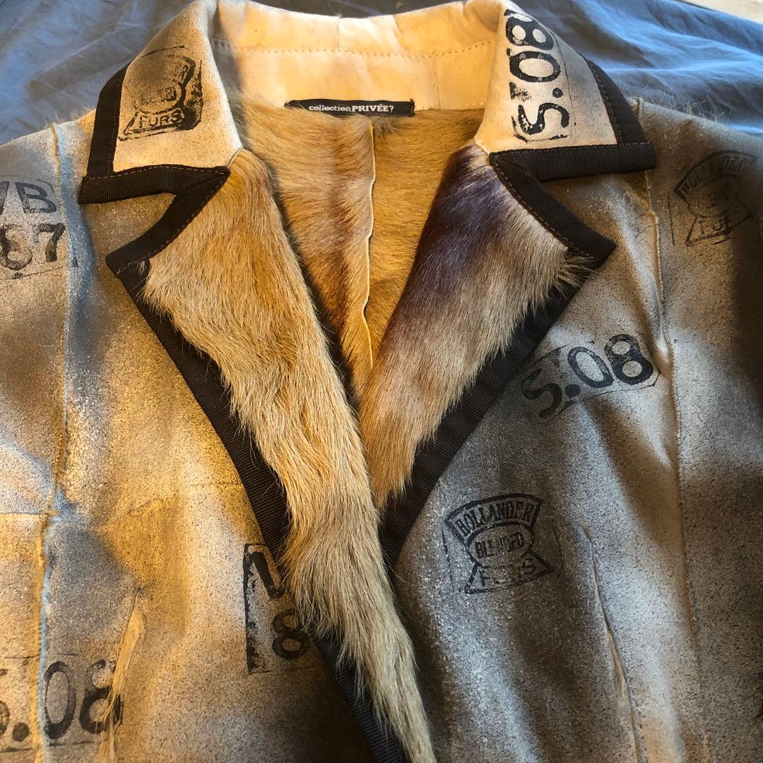 collectionPRIVEE? コレクションプリヴェ　ヤギ革ジャケット46