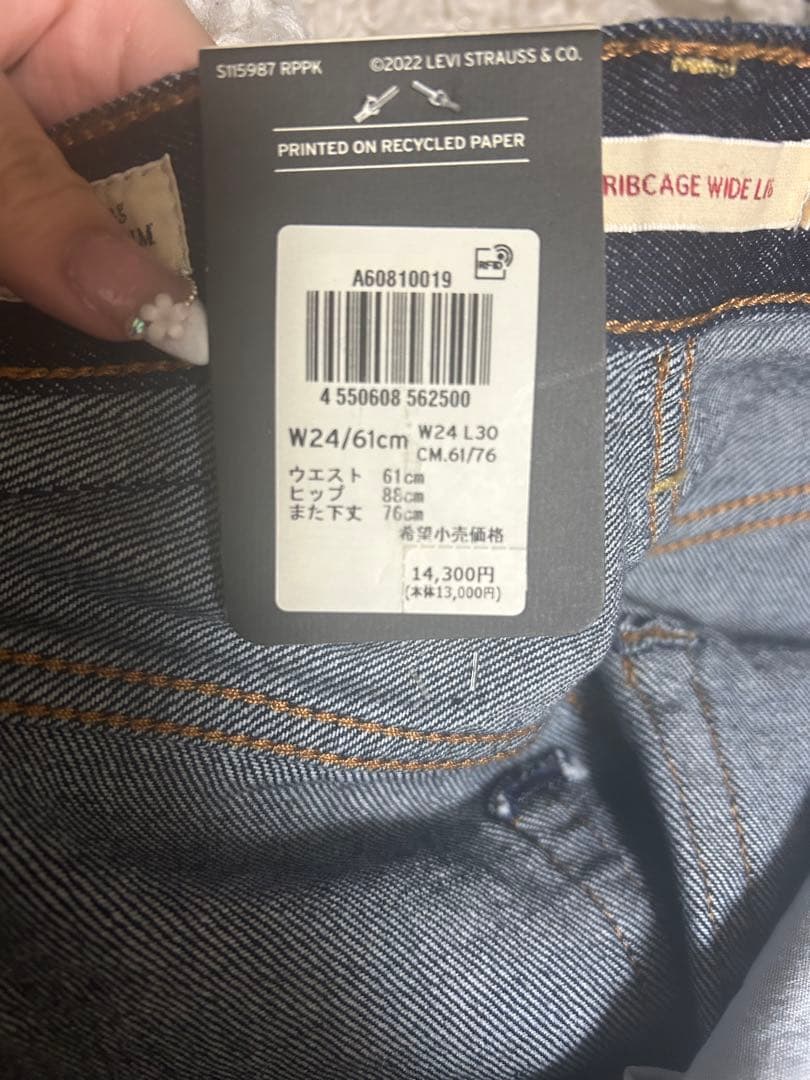 LEVI’S ジーンズ ダークインディゴ デニム