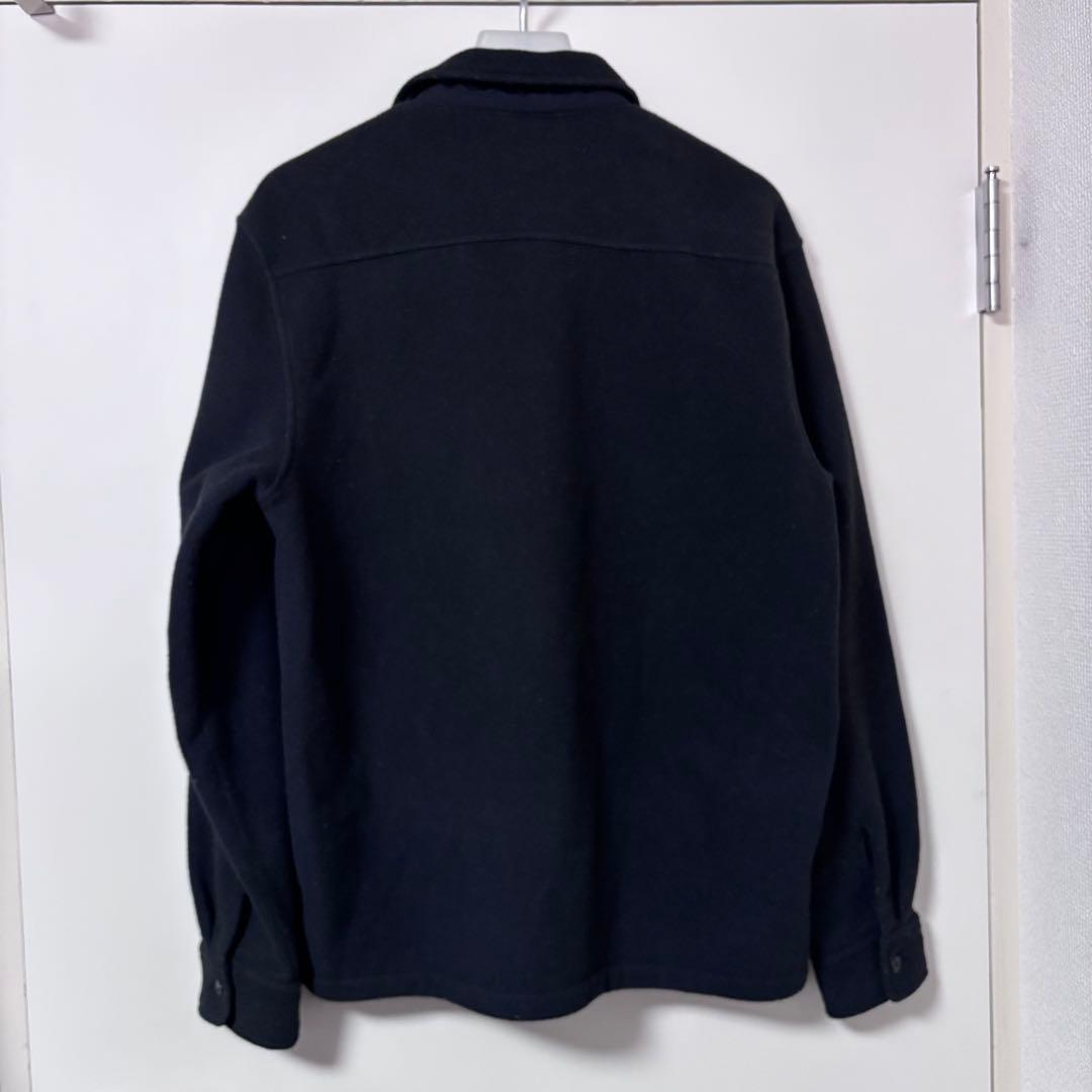 supreme Polartec Pullover Shirt シャツ 黒 S