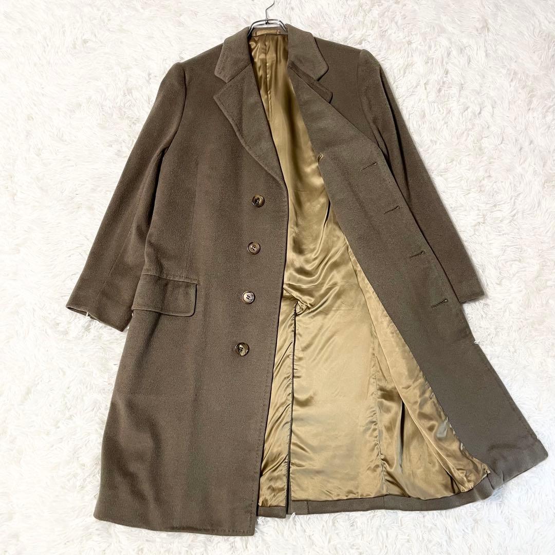 【美品】チェスターバリーオースチンリード カシミヤ100% チェスターコート