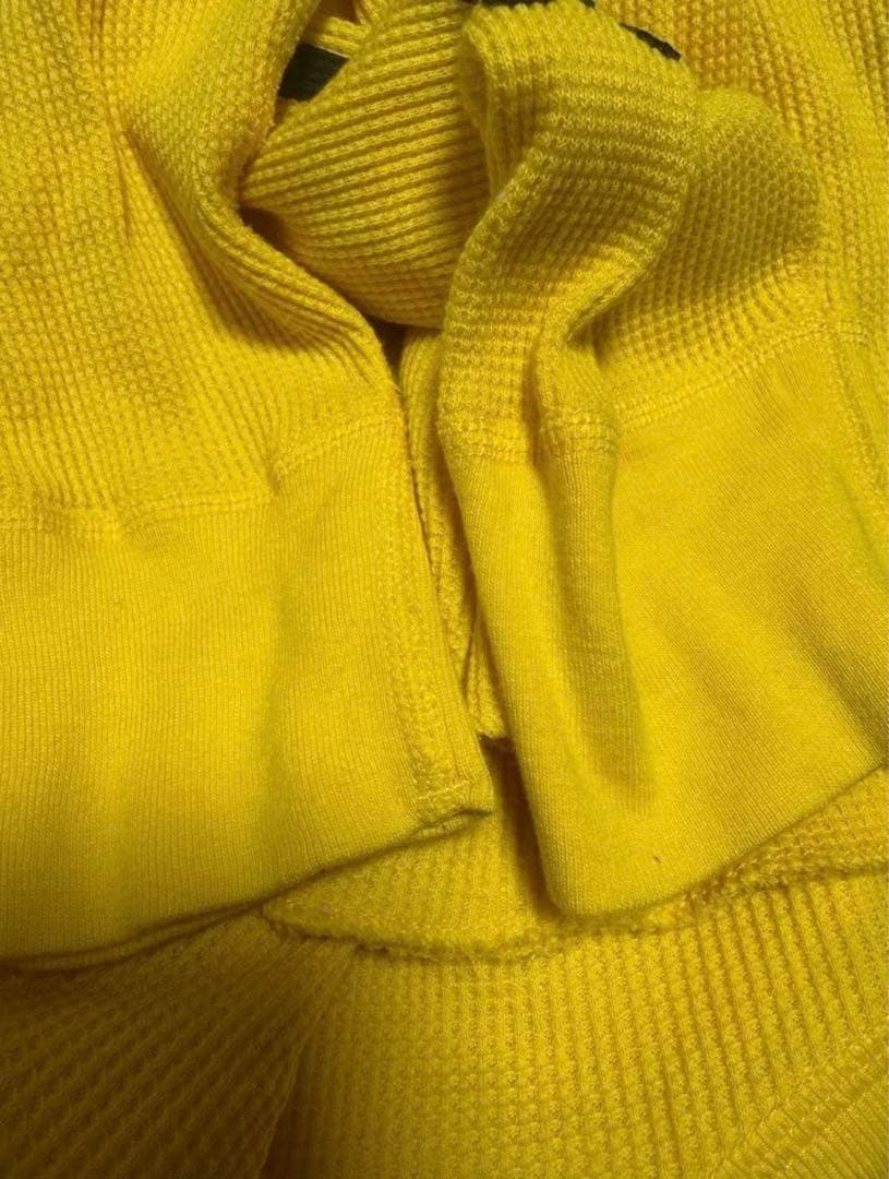 トップス Supreme Hanes Bones Thermal Yellow M