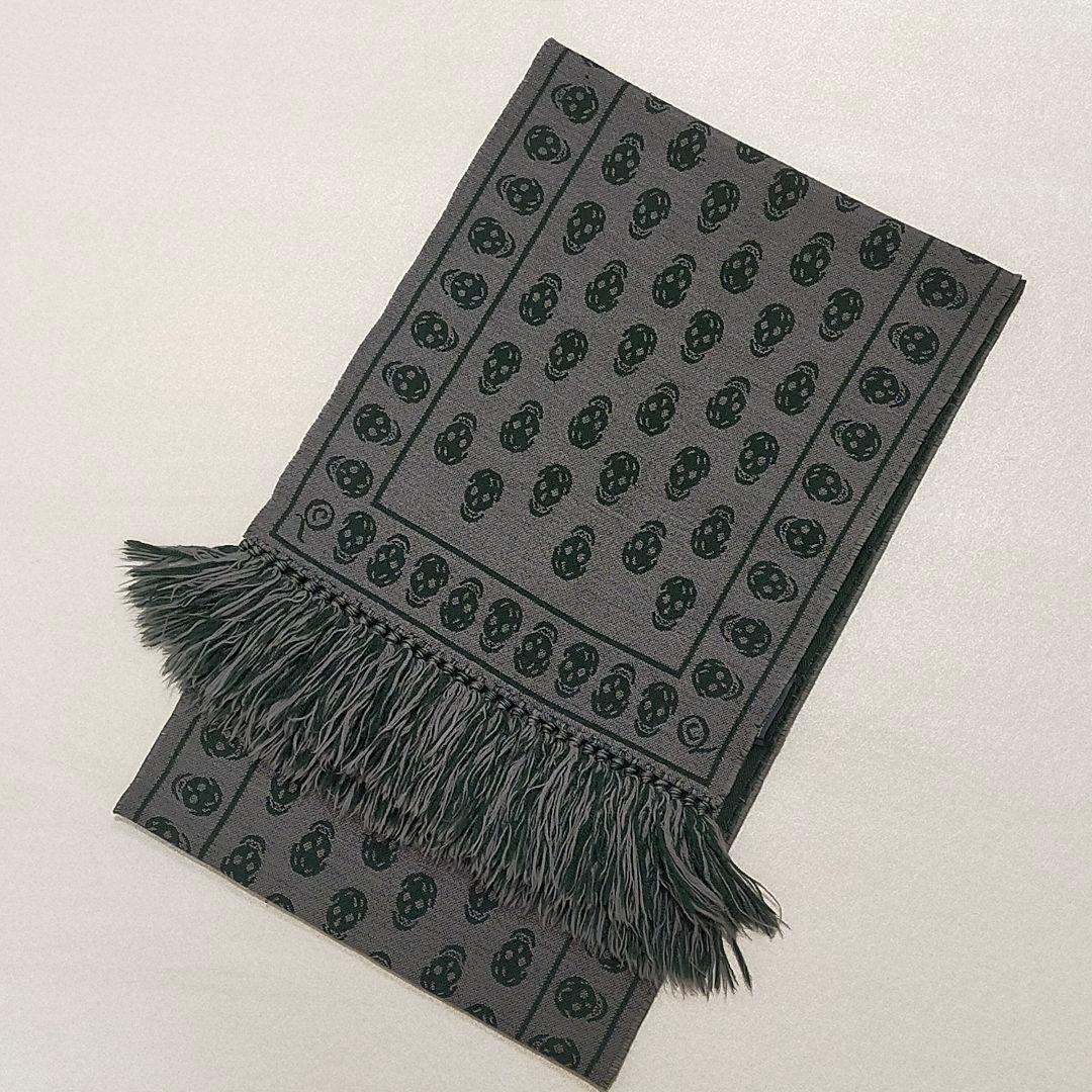 ALEXANDER McQUEEN マフラー スカル ドクロ