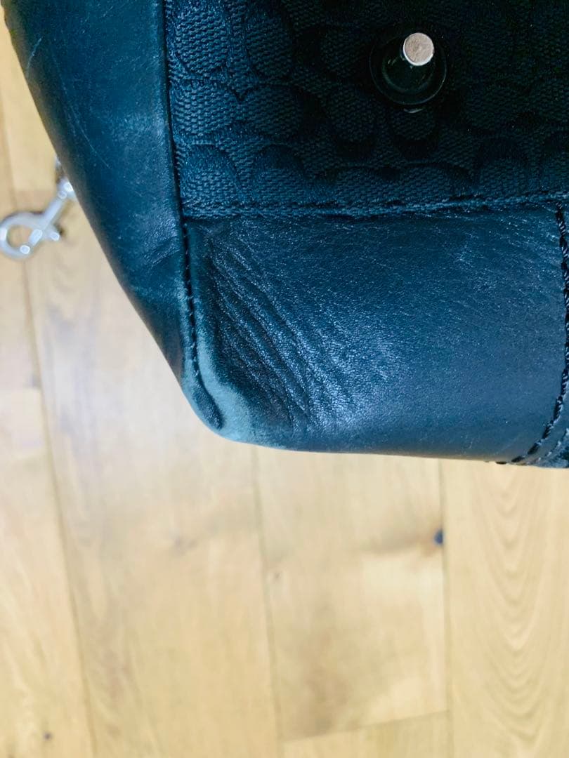 COACH ボストンバッグ ブラック
