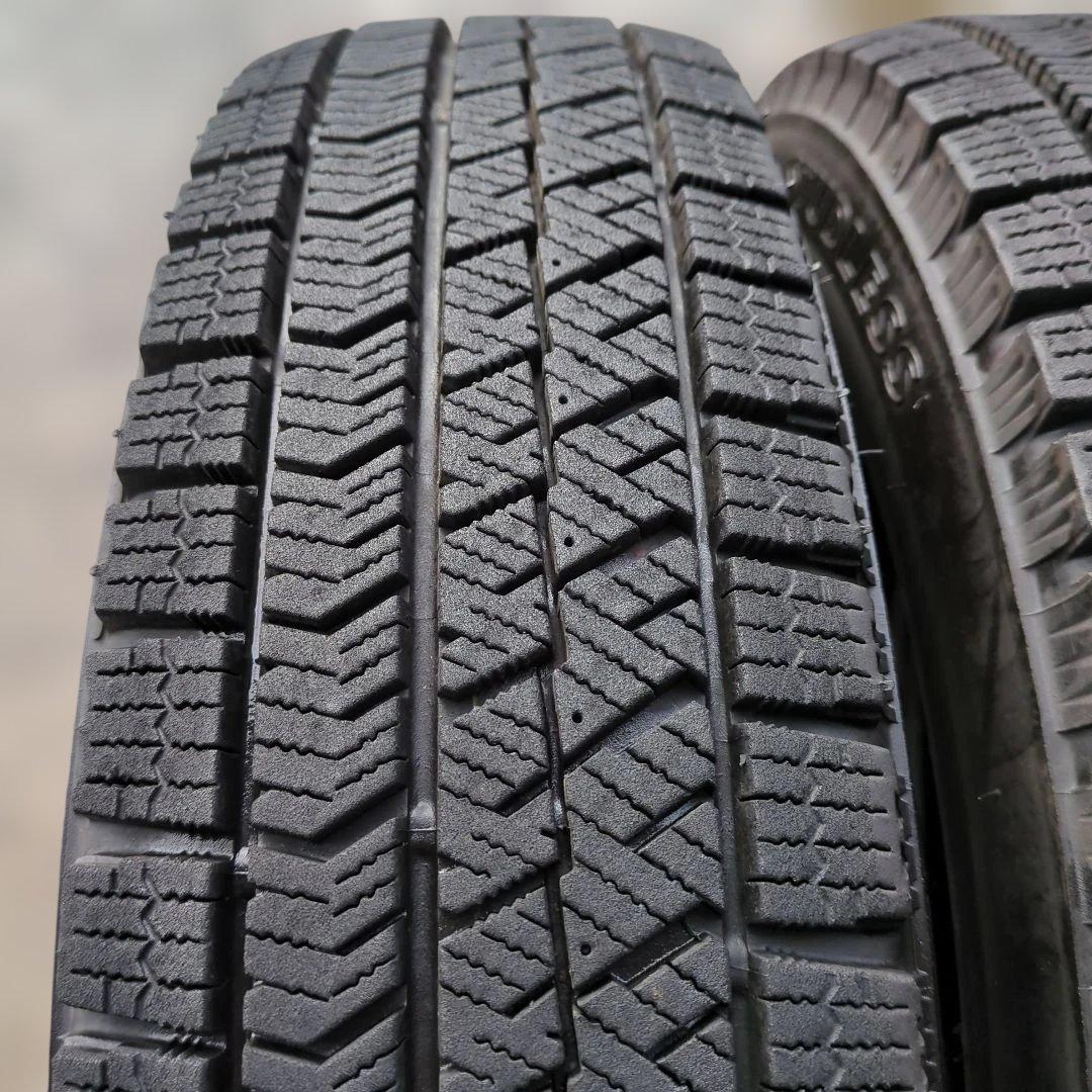 145/80R13 送料込み バリ溝 4本 BLIZZAK VRX2