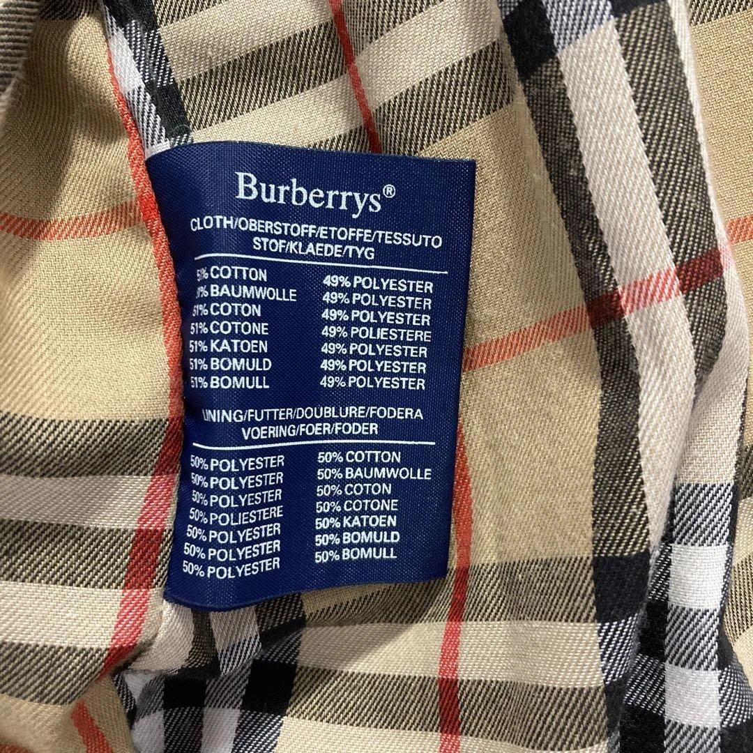 【極美品】Burberrys バーバリーズ トレンチコート コート 90s XL
