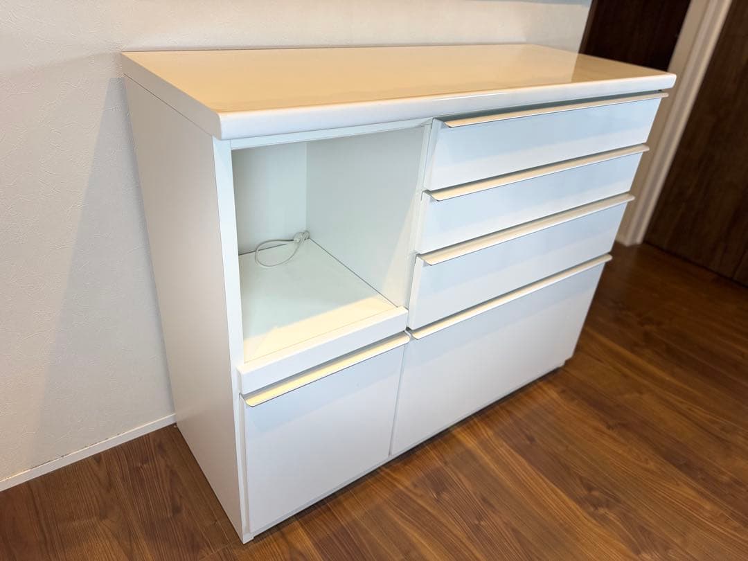 値下げ可♪【使用期間1年美品✨】松田家具キッチンカウンター