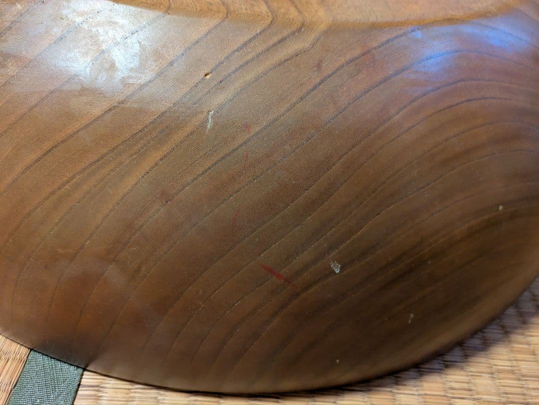 【使用わずか】蕎麦打ち用★木製こね鉢★外径58cm★一尺九寸★重さ約10kg