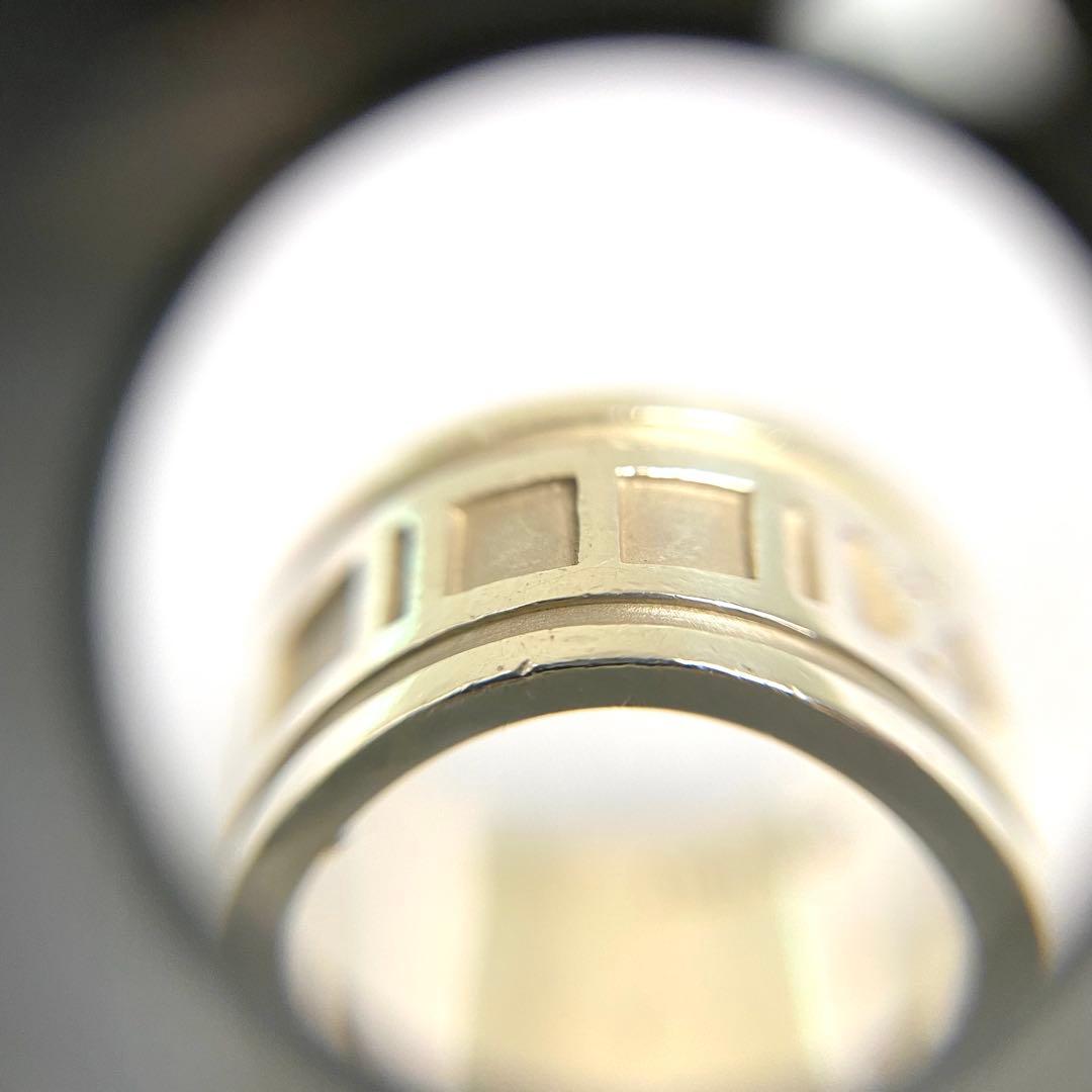 ティファニー　アトラスワイドリング　925 シルバーリング　12号