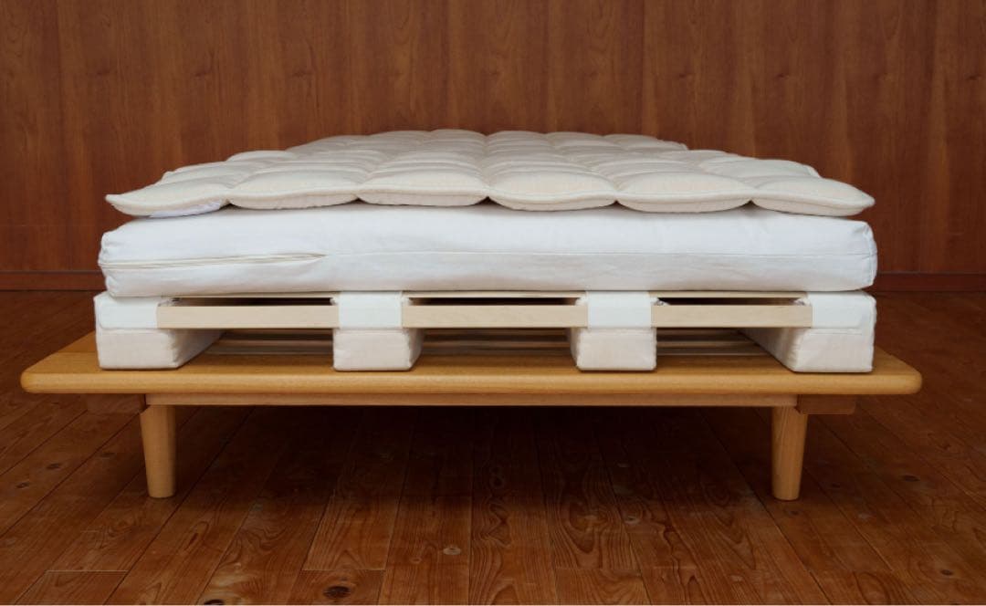 【天然素材！】ISHITAYA ピュアウール マットレスユニット