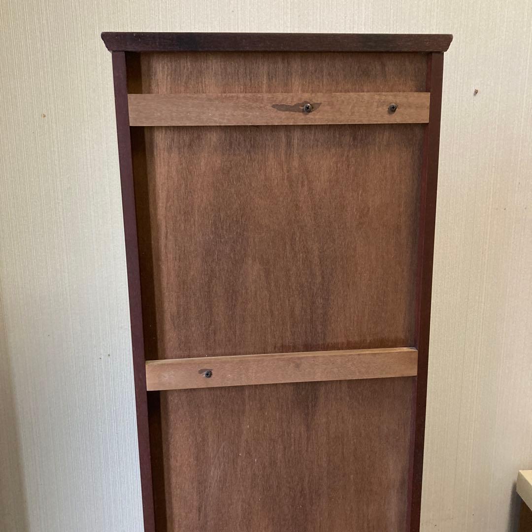 木製傘立て ミラー付き 昭和レトロ
