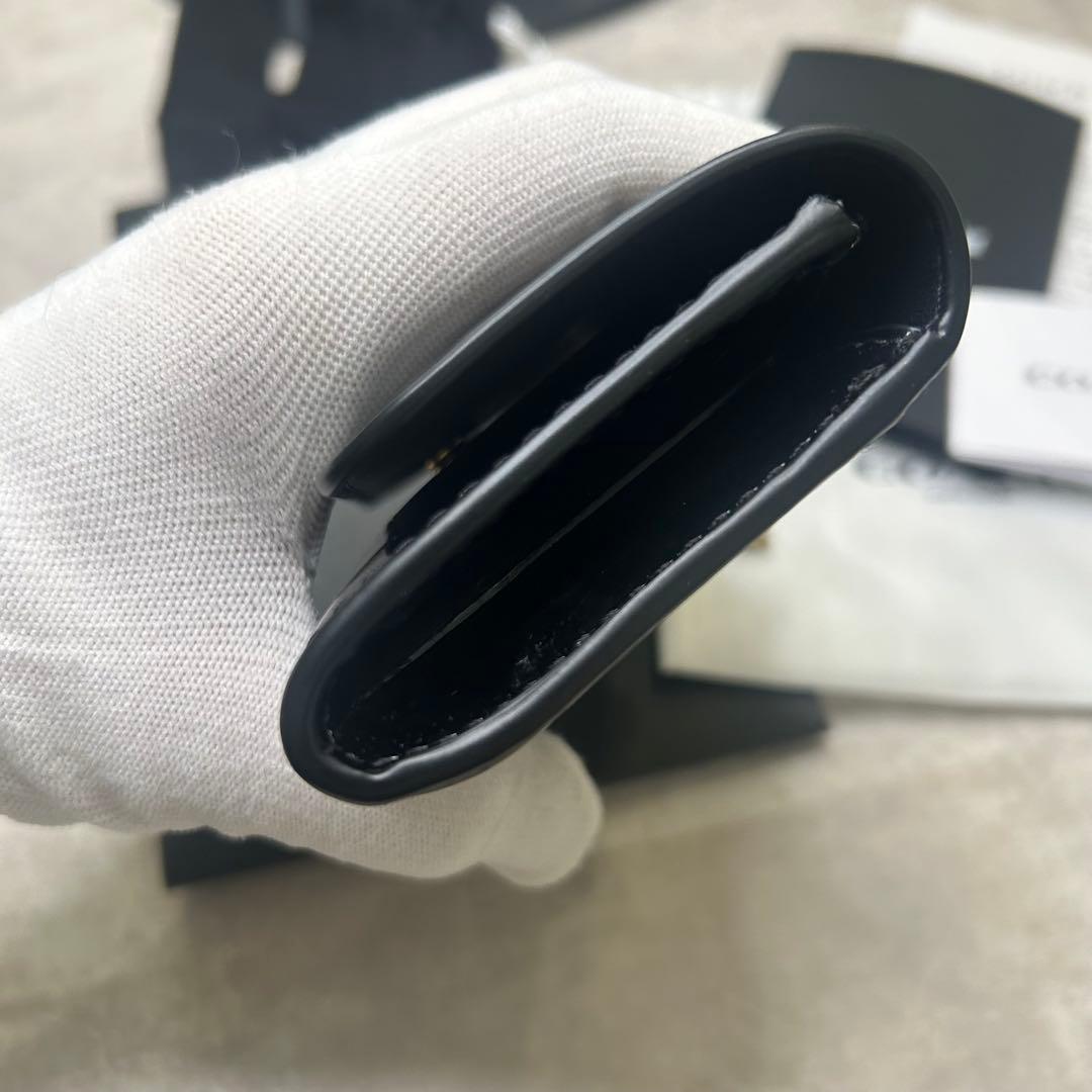 COACH フラップ 二つ折り財布 タビー カードケース チャーム付