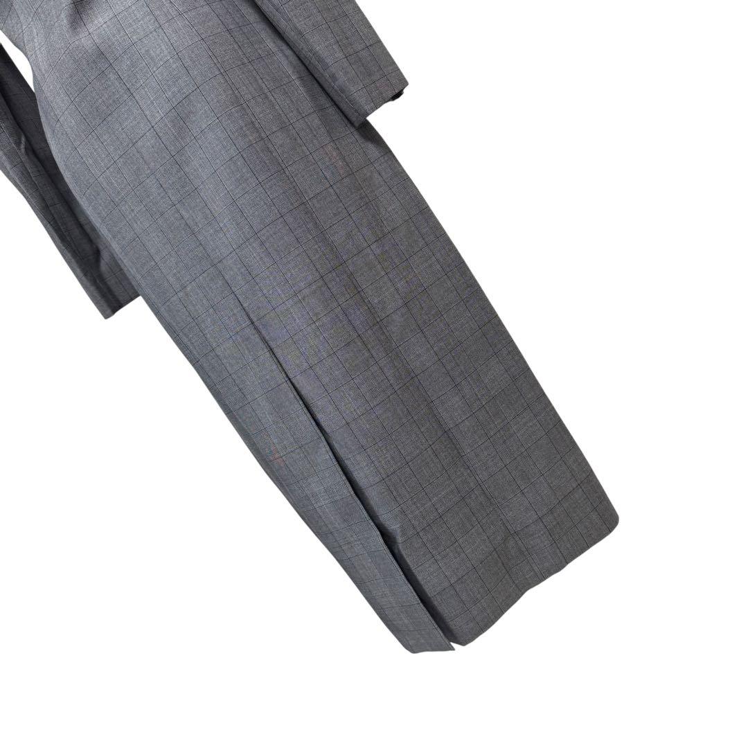 定価50万　ジバンシィ グレンチェック ロングコート 34 ハンガー ガーメント