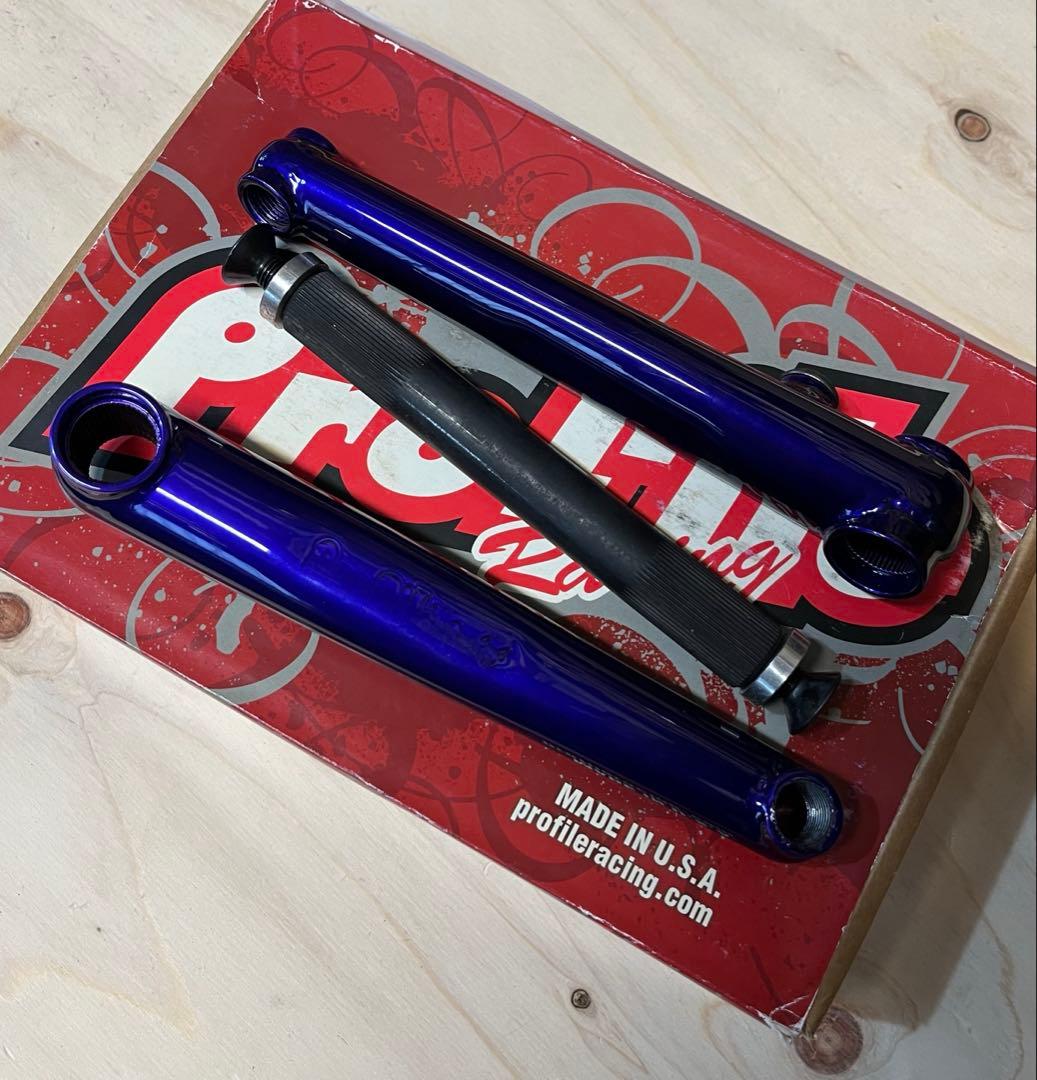 Profile Cr-Mo BMXクランク　リミテッドエディション　パープル