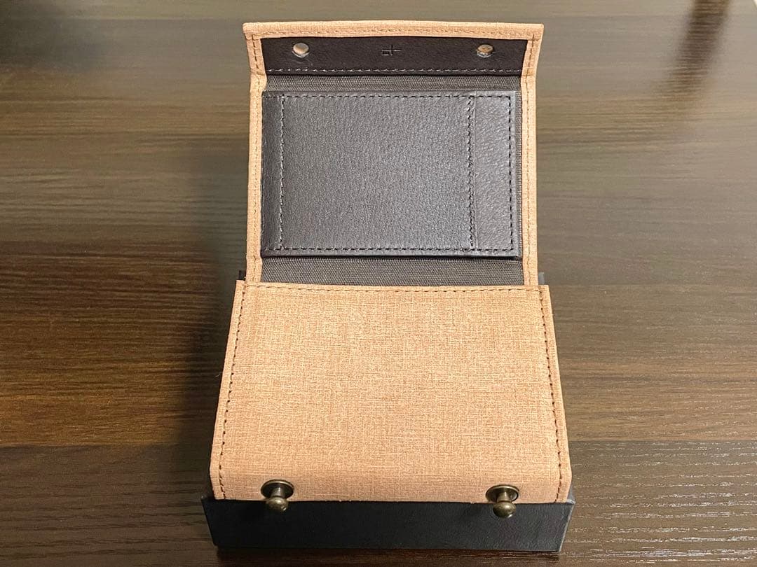 新品未使用　エムピウ ミッレフォッリエ P25 クアドレッティ　キャメル