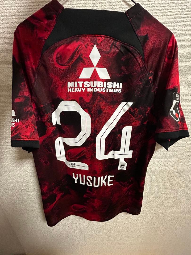 浦和レッズ 2024 1stユニフォーム XL #24 松尾佑介