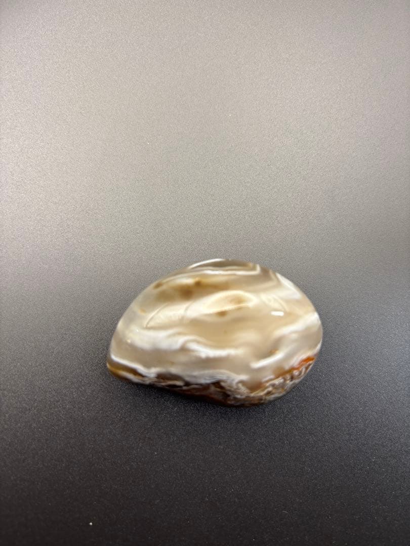 命根石　パワーストーン　瑪瑙 握りお守り(4)