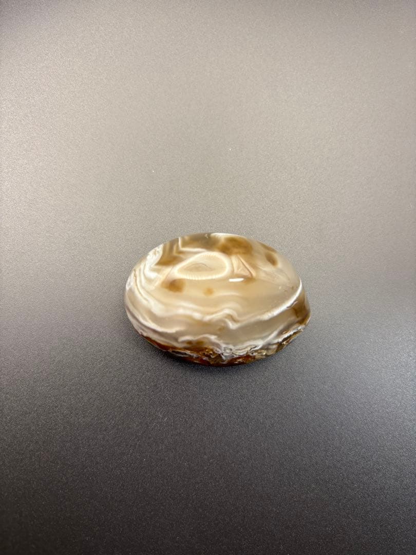 命根石　パワーストーン　瑪瑙 握りお守り(4)