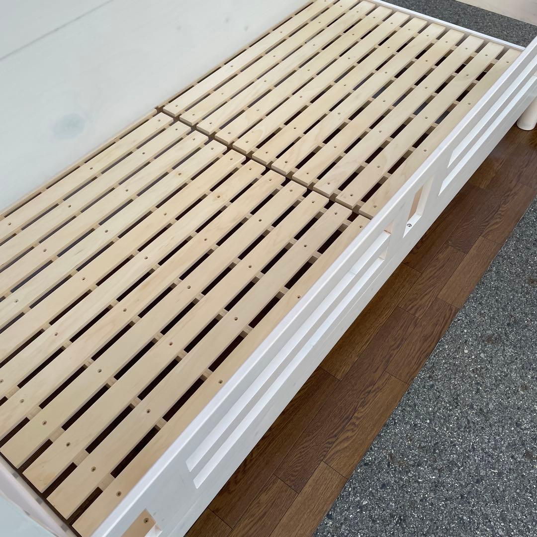 直接引取限定！中古　木製　2段ベッド　LED照明付