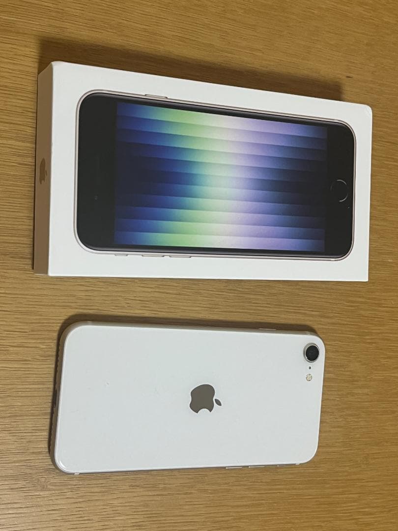 iPhone SE3 Starlight 128GB ジャンク