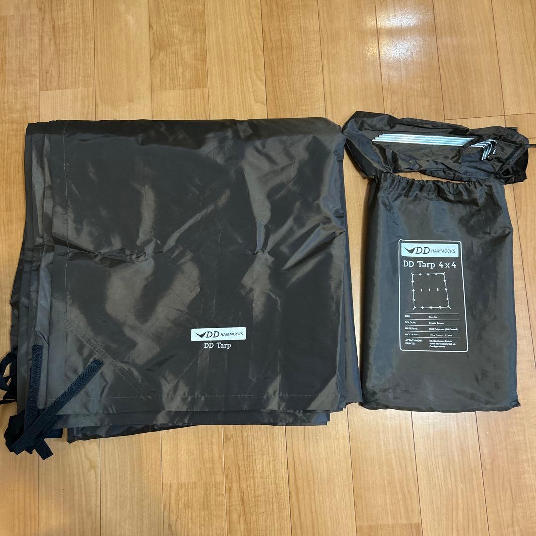 テント・タープ DD Hammocks DD Tarp 4x4 Coyote Brown