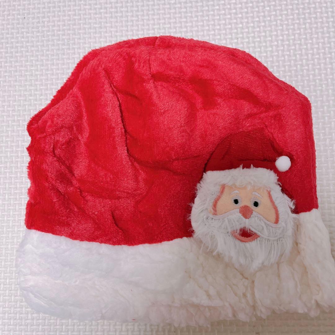 サンタ帽子　マフラー　赤ちゃん　写真撮影　記念写真